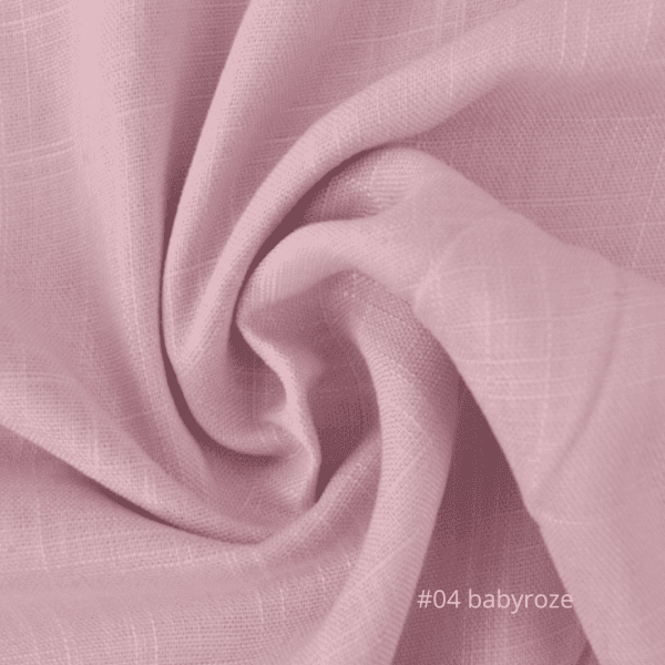 #04 baby roze linnen stof geschikt voor tafelkleden bruiloft decoratie 04 babyroze