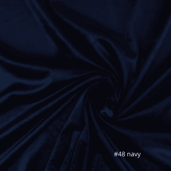 #48 navy blauw fluweel stof geschikt voor kerst diner tafelkleed #48 navy blauw