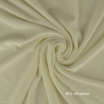 Fluweel Off White #02