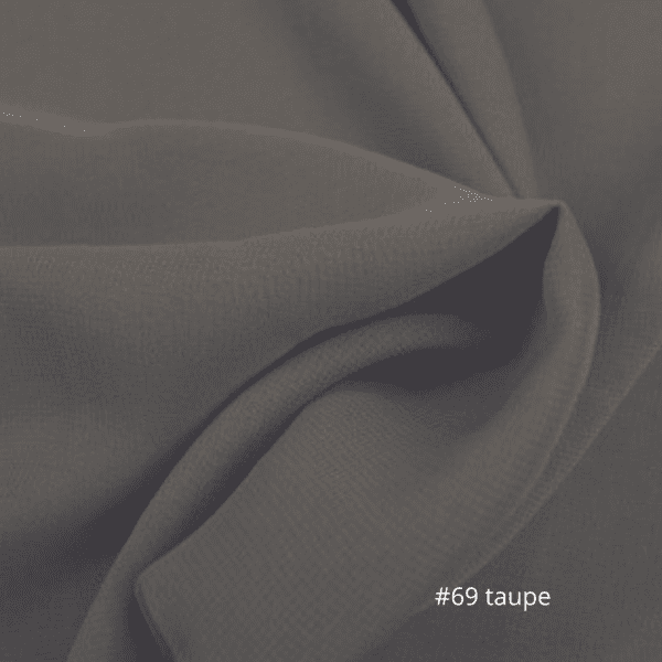 #69 taupe #69 taupe decoratie stof geschikt voor bruiloft tafelloper stof