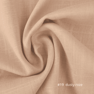 #19 dusty roze linnen stof geschikt voor tafelkleden bruiloft decoratie dusty roze