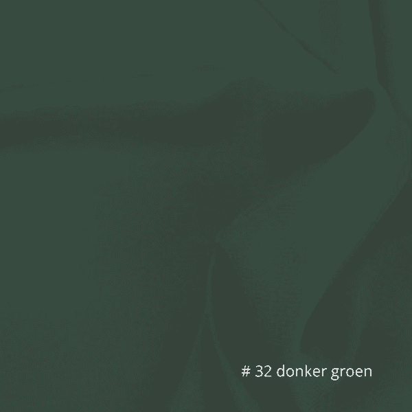 #32 donker groen #32 donker groen decoratie stof geschikt voor bruiloft tafelloper stof