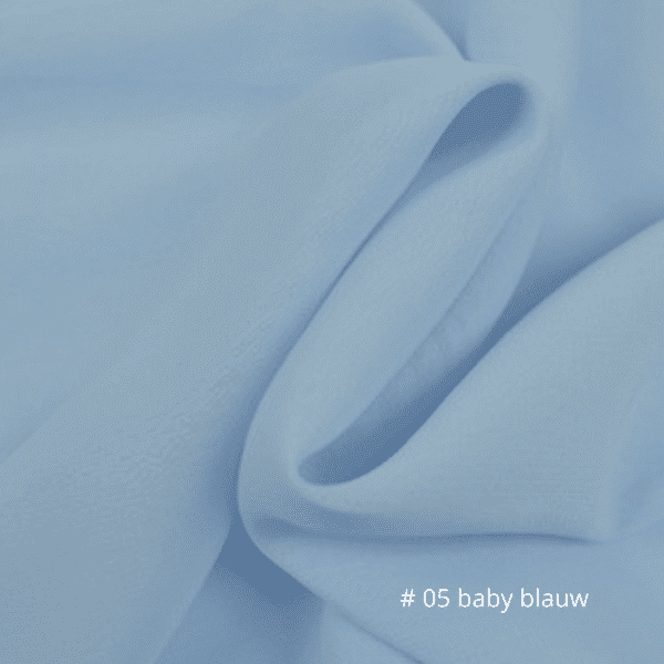 #05 baby blauw #05 baby blauw decoratie stof geschikt voor bruiloft tafelloper stof