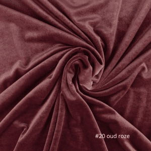 #20 oud roze fluweel stof geschikt voor kerst diner tafelkleed oud roze velvet