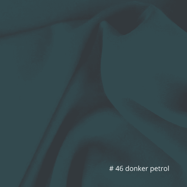 #46 donker petrol #46 donker petrol decoratie stof geschikt voor bruiloft tafelloper stof