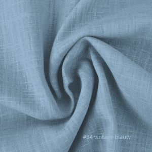#34 vintage blauw linnen stof geschikt voor tafelkleden bruiloft decoratie vintage blauw