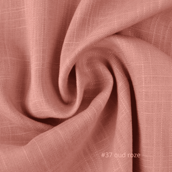 #37 oud roze linnen stof geschikt voor tafelkleden bruiloft decoratie oud roze