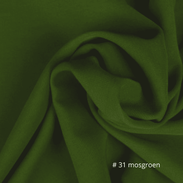 #31 mosgroen #31 mosgroen decoratie stof geschikt voor bruiloft tafelloper stof