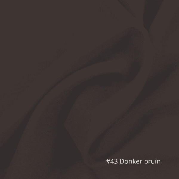 43 donker bruin Bruiloft decoratie stof donker bruin tafelloper