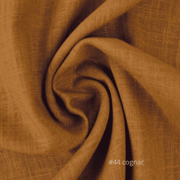 #44 cognac linnen stof geschikt voor tafelkleden bruiloft decoratie cognac