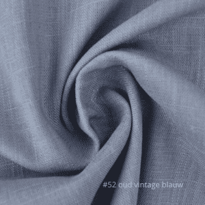 #52 oud vintage blauw linnen stof geschikt voor tafelkleden bruiloft decoratie oud vintage blauw