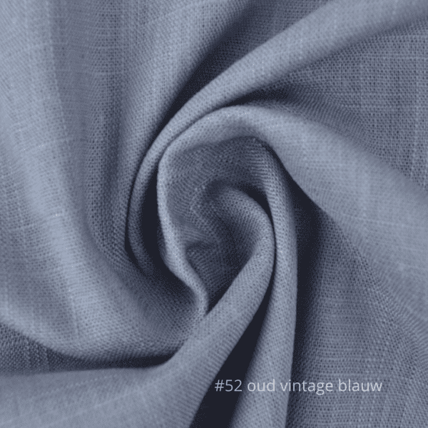 #52 oud vintage blauw linnen stof geschikt voor tafelkleden bruiloft decoratie oud vintage blauw