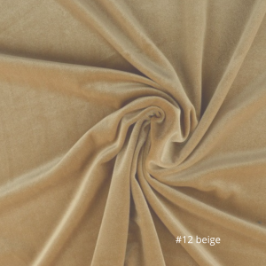 fluweel stof geschikt voor kerst diner tafelkleed beige velvet