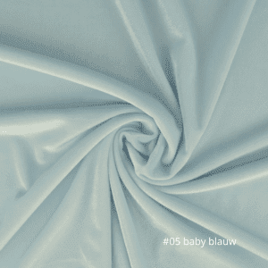 #05 babyblauw fluweel stof geschikt voor kerst diner tafelkleed baby blauw velvet
