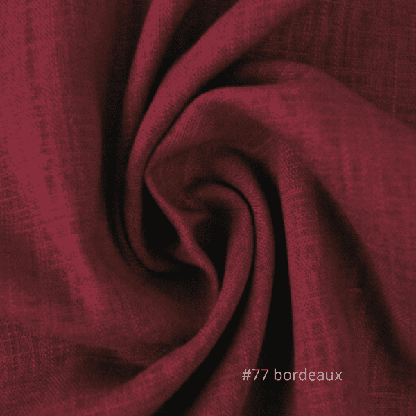 #77 bordeaux linnen stof geschikt voor tafelkleden bruiloft decoratie bordeaux