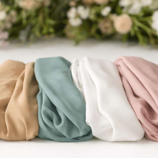 decoratie stof voor bruiloften tafellopers en strikken