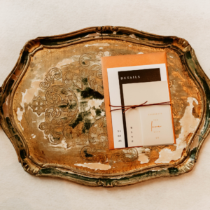 dienblad vintage geschikt voor bruiloft decoratie
