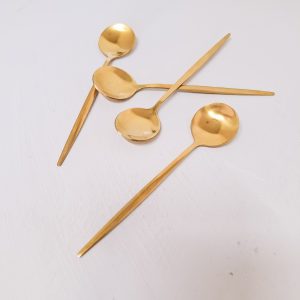 koffielepel goud