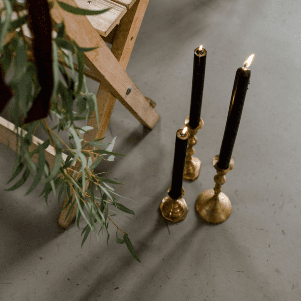 Kandelaars - Kunststof - Vintage - Rond - Kaarsenhouders kopen