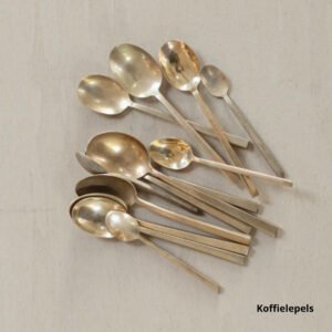 koffielepels goud koffielepels goud voor bruiloft te huur