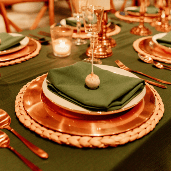 servet donkergroen kerst tafel servet donkergroen geschikt voor decoratie