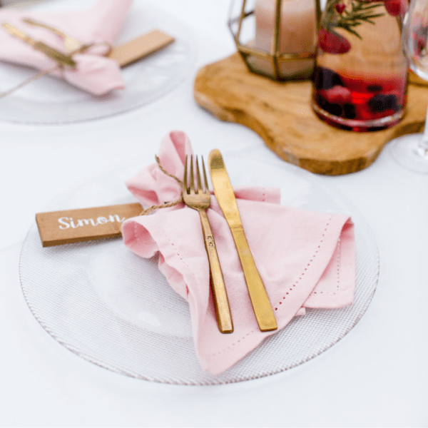 servet babyroze servet babyroze geschikt voor bruiloft decoratie