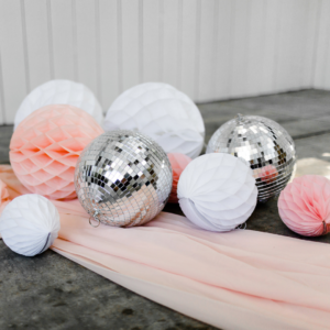 discoballen spiegelbal zilver feest decoratie geschikt voor bruiloft decoratie