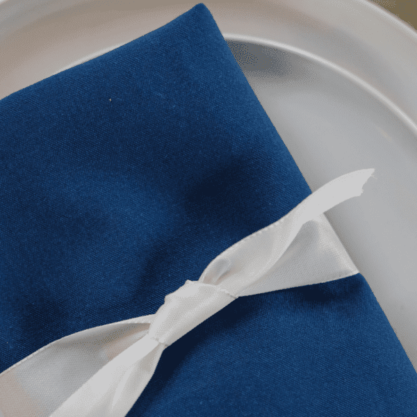 servet navy servet navy blauw geschikt voor bruiloft decoratie