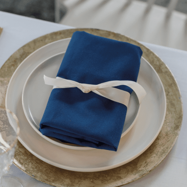 navy blauwe servet servet navy blauw geschikt voor bruiloft decoratie