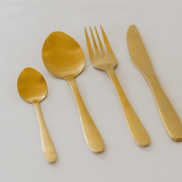goud bestek goud bestek geschikt voor bruiloft decoratie