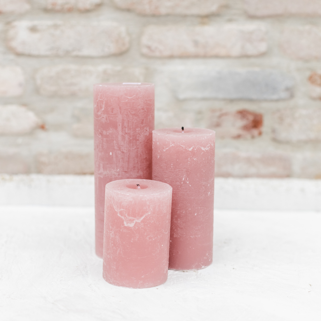 Ja graag 5 oud roze stompkaarsen bij kopen +€22.50