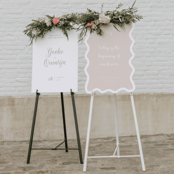 schildersezel geschikt voor bruiloftdecoratie schildersezel geschikt voor bruiloftdecoratie