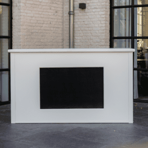 bar wit geschikt voor bruiloft decoratie