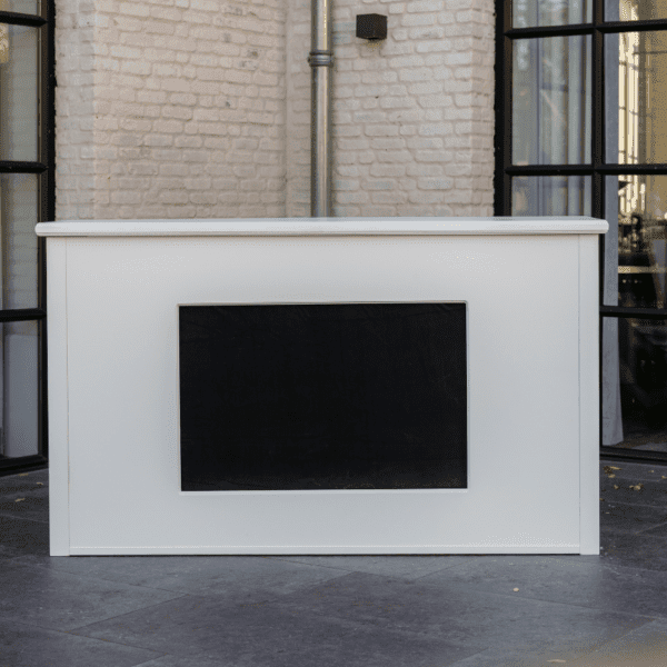bar wit geschikt voor bruiloft decoratie