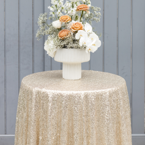 gouden statafelrok bruiloft geschikt voor bruiloft decoratie