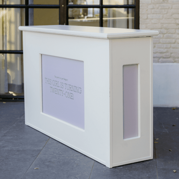 21 diner personaliseren bar 21 diner bar wit