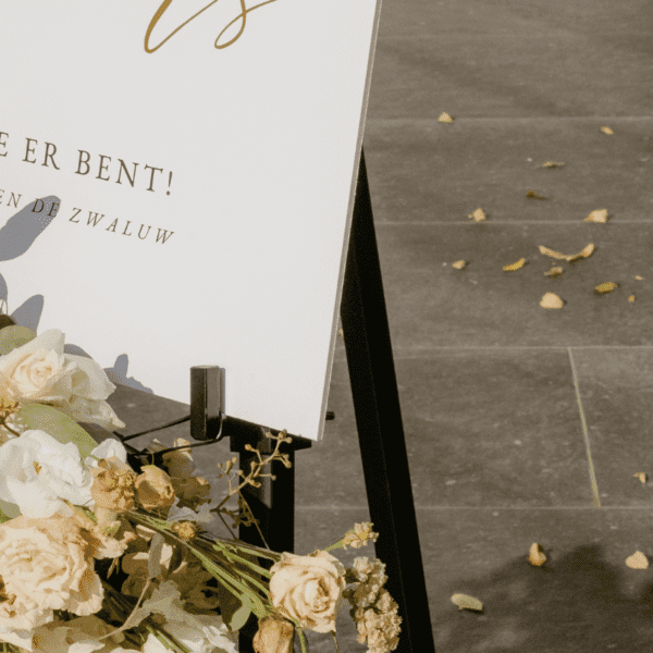 schildersezel zwart metaal schildersezel zwart geschikt voor bruiloftdecoratie
