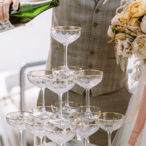 champagneglas gouden rand champagne glas gouden rand geschikt voor bruiloft decoratie