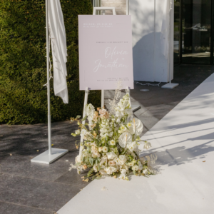 witte loper geschikt voor bruiloft decoratie
