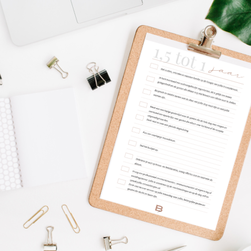 checklist de bruiloftplanner