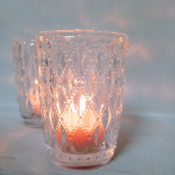 waxinehouder glas helder glazen waxinelichthouders glas decoratie