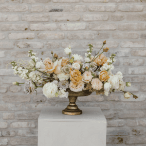 schaal bloemen goud bloemenvaas goud geschikt voor bruiloft decoratie