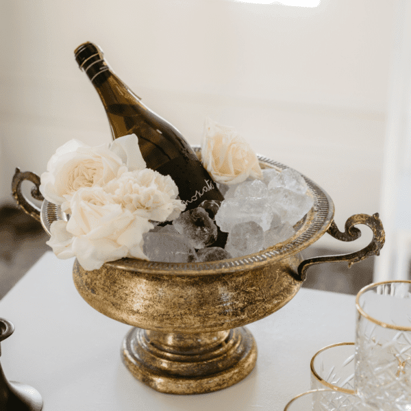 schaal goud schaal goud champagnekoeler decoratie bruiloft
