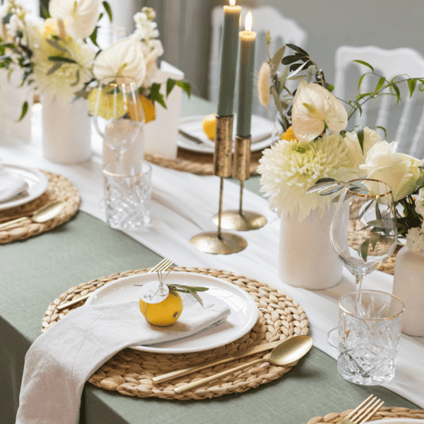 onderbord rotan onderbord rotan decoratie bruiloft