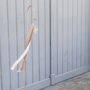 tuinsteker goud herderstaf goud tuinsteker met haak goud geschikt voor bruiloft decoratie