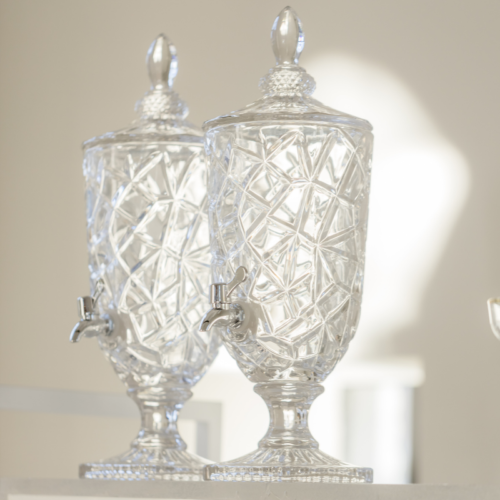 glazen limonadetabs glas geschikt voor bruiloft decoratie