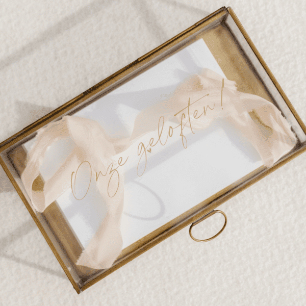 geloften box goud geloften box goud geschikt voor decoratie ceremonie bruiloft