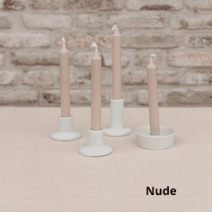 Dinerkaars nude Diner kaars nude geschikt voor bruiloft decoratie