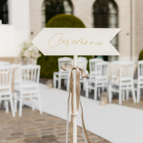 weddingsigns geschikt voor bruiloft decoratie wegwijsbord ceremonie
