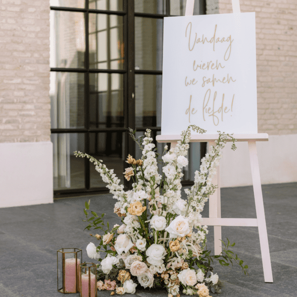 standaard welkomsbord welkomsbord bruilkoft standaard